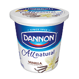 Dannon Yogurt 7 Benefits Vanilla Full-Size Picture